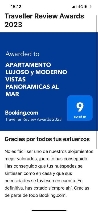 Lujoso Y Moderno Vistas Panoramicas Al Mar Apartamento Marbella